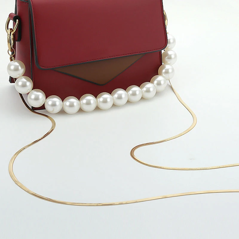 Pearl Replacement Bag Handbags Chain Strap U-shaped Tassel Bag Chain Shoulder Cross Body Strap Snake Bone Handbag Chain
Pearl Replacement Bag Handbags Chain Strap U-shaped Tassel Bag Chain Shoulder Cross Body Strap Snake Bone Handbag Chain