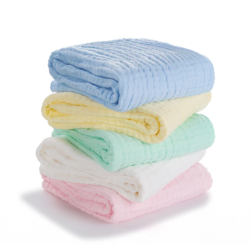 

Детское Хлопковое одеяло, 6 слоев, пеленка, муслиновое теплое одеяло для сна, супермягкое хлопковое банное полотенце для новорожденных