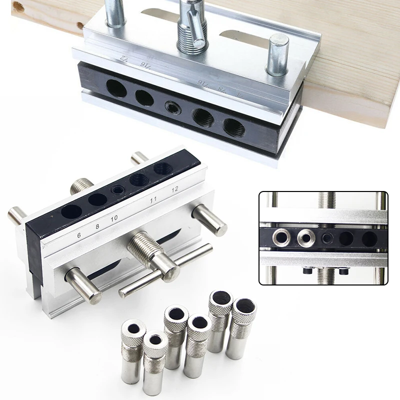 Woodworking Doweling Jig Tool Metal Drill Dowel Hole Self Centering Accurate 7*
Woodworking Doweling Jig Tool Metal Drill Dowel Hole Self Centering Accurate 7*
