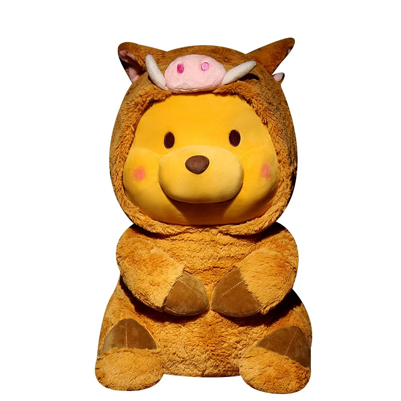 Kawaii Disney Pooh Bear Plush Toy Cosplay Wild boar Pig Stuffed Doll Soft Animal Christmas Gift
Kawaii Disney Pooh Bear Plush Toy Cosplay Wild boar Pig Stuffed Doll Soft Animal Christmas Gift