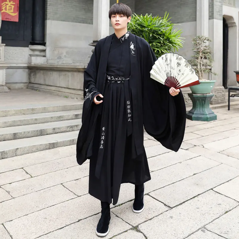Large Size Women Traditional Hanfu Dress Man Han Dynasty Costume Couple Chinese Ancient Swordsman Clothing Male Kimono Tang Suit
Large Size Women Traditional Hanfu Dress Man Han Dynasty Costume Couple Chinese Ancient Swordsman Clothing Male Kimono Tang Suit