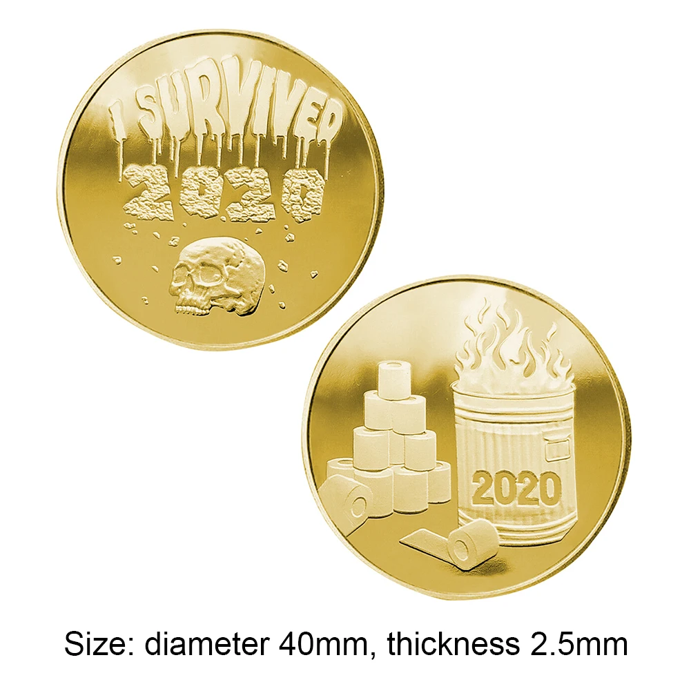 2020 Event I Survived Pattern Commemorative Coin Craft Medal Badge Gift for Friend Family Creativity Gifts
2020 Event I Survived Pattern Commemorative Coin Craft Medal Badge Gift for Friend Family Creativity Gifts