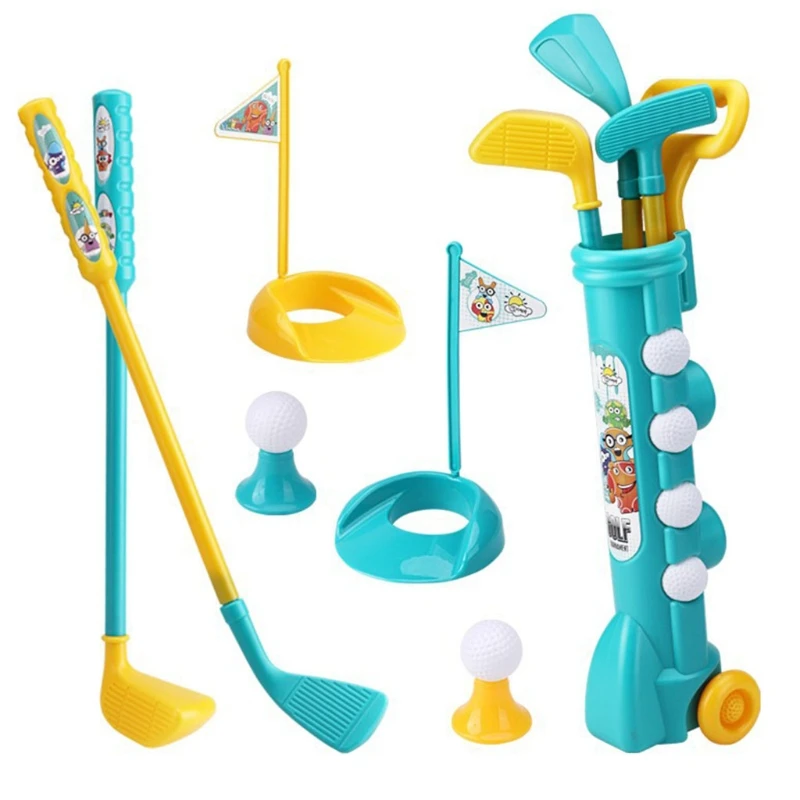 Children Golf Club Ball Green Hole Cup Group with Wheels Sports Toys Set Boys and Girls Plastic Ball Outdoor Sports Fitness
Children Golf Club Ball Green Hole Cup Group with Wheels Sports Toys Set Boys and Girls Plastic Ball Outdoor Sports Fitness