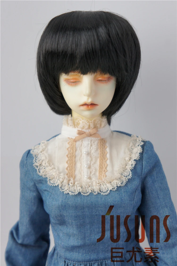 JD019 1/4 1/3 Popular Boy Short Cut BJD Doll Wigs Size 7-8inch 8-9 inch 9-10inch Synthetic Mohair Doll Hair
JD019 1/4 1/3 Popular Boy Short Cut BJD Doll Wigs Size 7-8inch 8-9 inch 9-10inch Synthetic Mohair Doll Hair