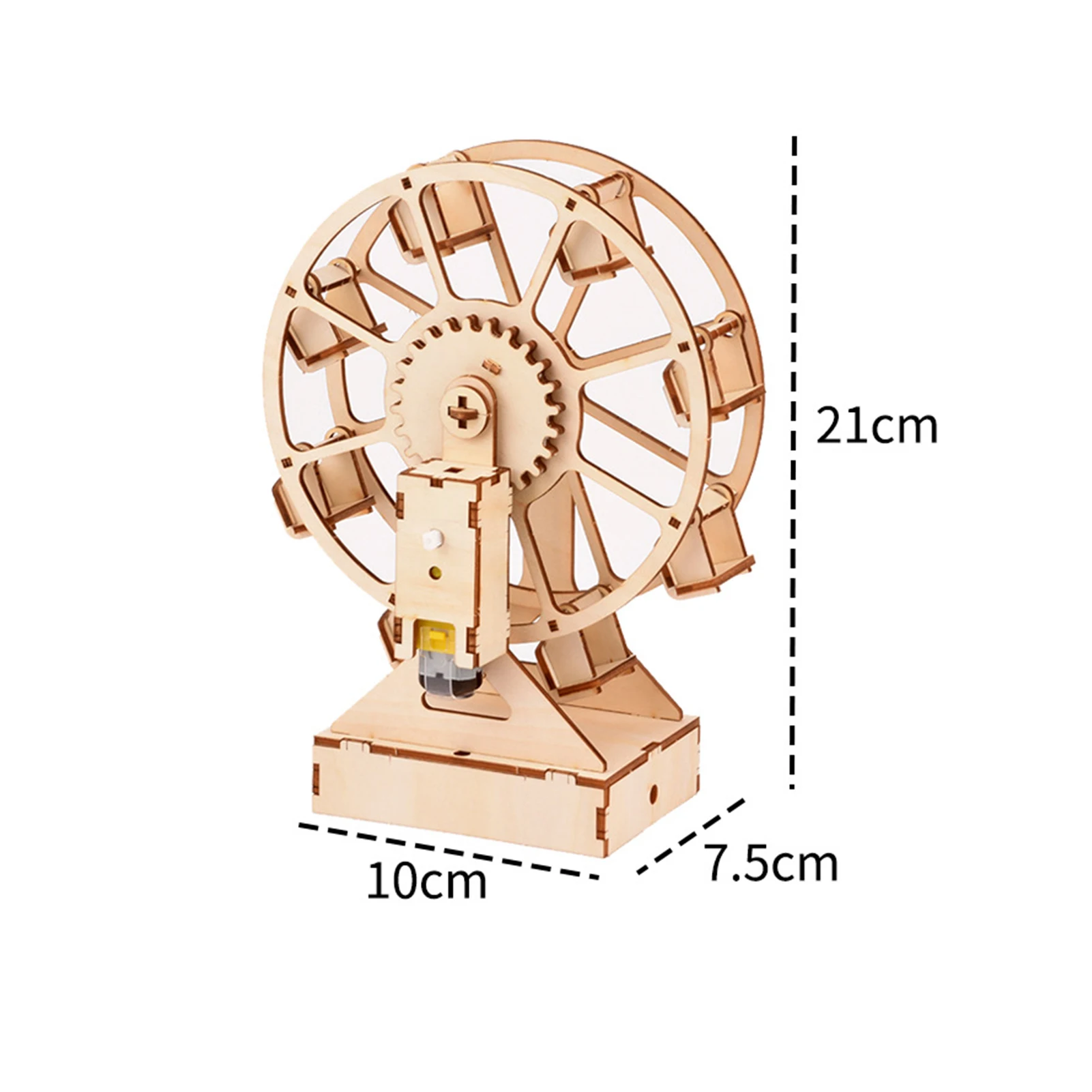 Electric Ferris Wheel 3D Wooden Puzzle DIY Assembly Building Craft Model Kit Home Decoration Science Educational Gift forStudent
Electric Ferris Wheel 3D Wooden Puzzle DIY Assembly Building Craft Model Kit Home Decoration Science Educational Gift forStudent