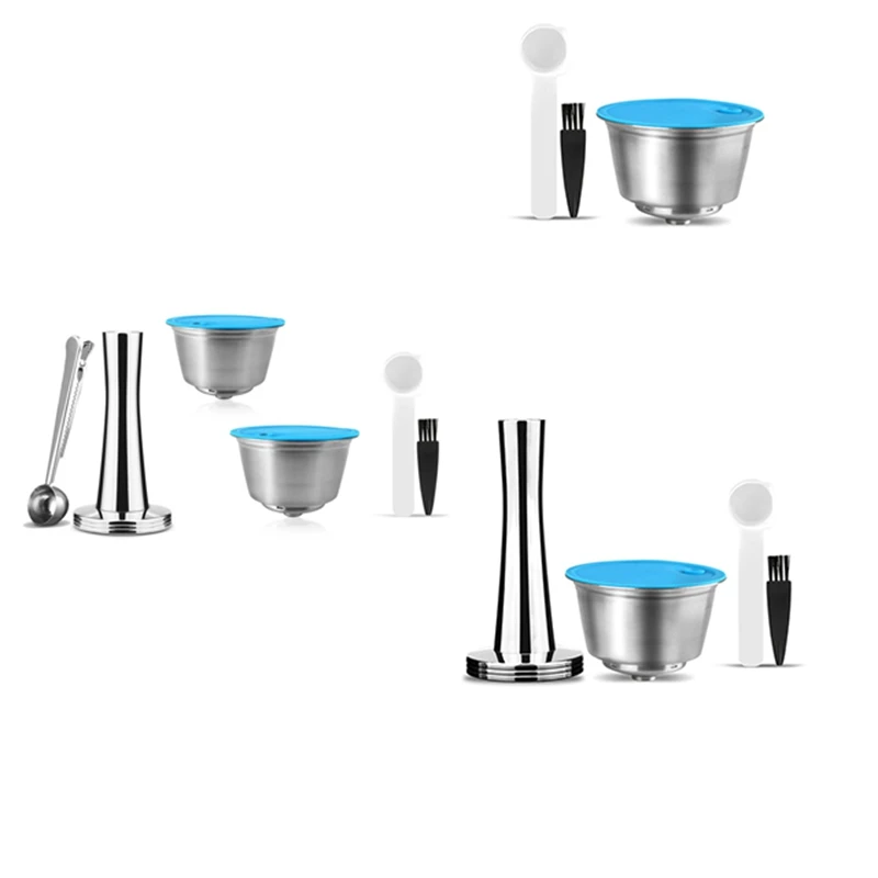 Refillable STAINLESS STEEL Metal Reusable Capsule Silicone Cover Coffee Machine Coffee Spoon With Clip
Refillable STAINLESS STEEL Metal Reusable Capsule Silicone Cover Coffee Machine Coffee Spoon With Clip