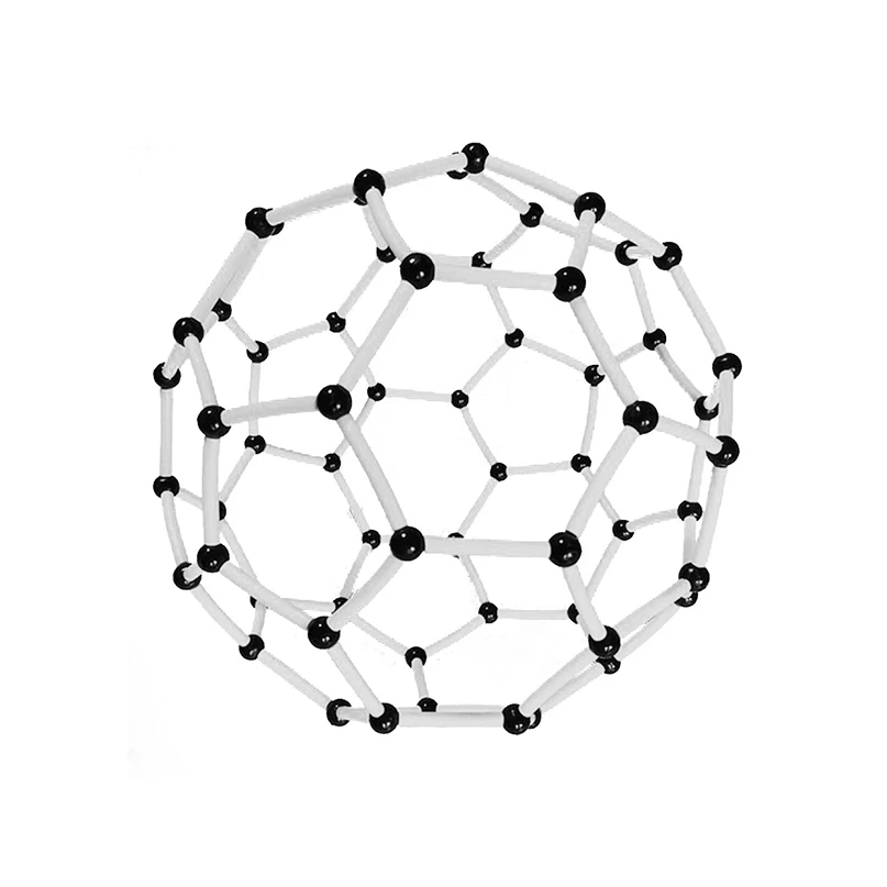Углеродная модель C60 с молекулярной структурой, 19 см, для студентов-химикатов
Углеродная модель C60 с молекулярной структурой, 19 см, для студентов-химикатов