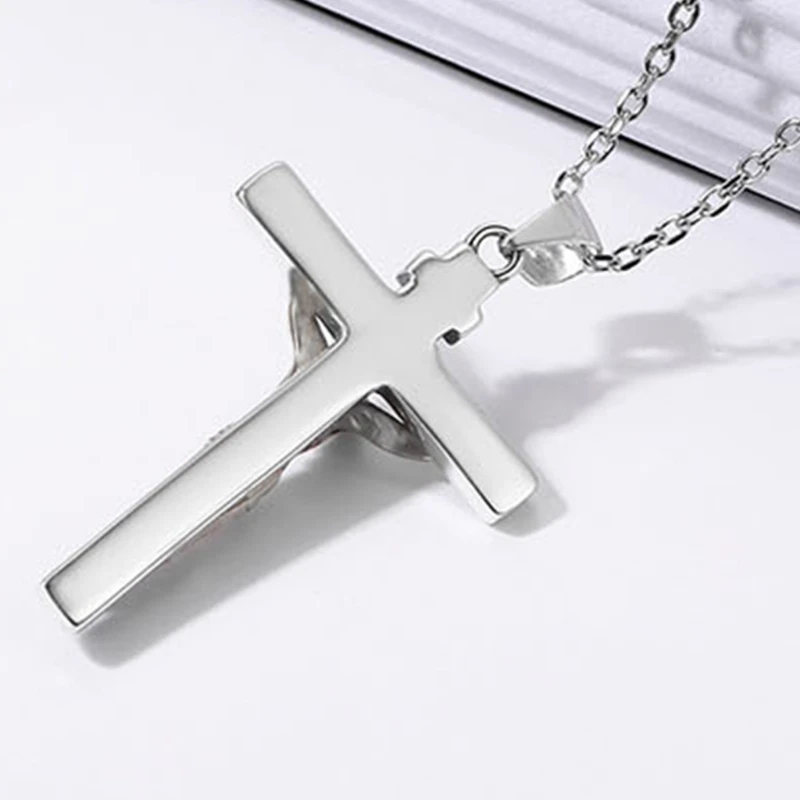 Exquisite Cross Necklace With Chain Metal Alloy Personality Pendant Jewelry Prayer Gift Home Decoration
Exquisite Cross Necklace With Chain Metal Alloy Personality Pendant Jewelry Prayer Gift Home Decoration