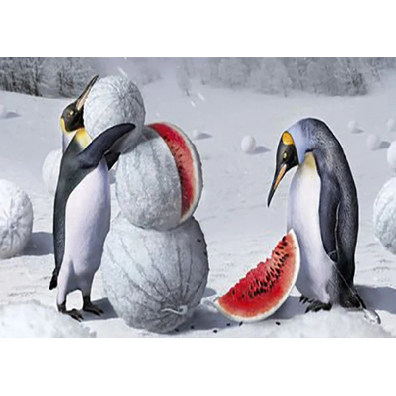 Diamond Painting 5d Diamond Embroidery Penguin And Watermelon Full Display Diamond Mosaic Cross Stitch Rhinestone Decoration
Diamond Painting 5d Diamond Embroidery Penguin And Watermelon Full Display Diamond Mosaic Cross Stitch Rhinestone Decoration