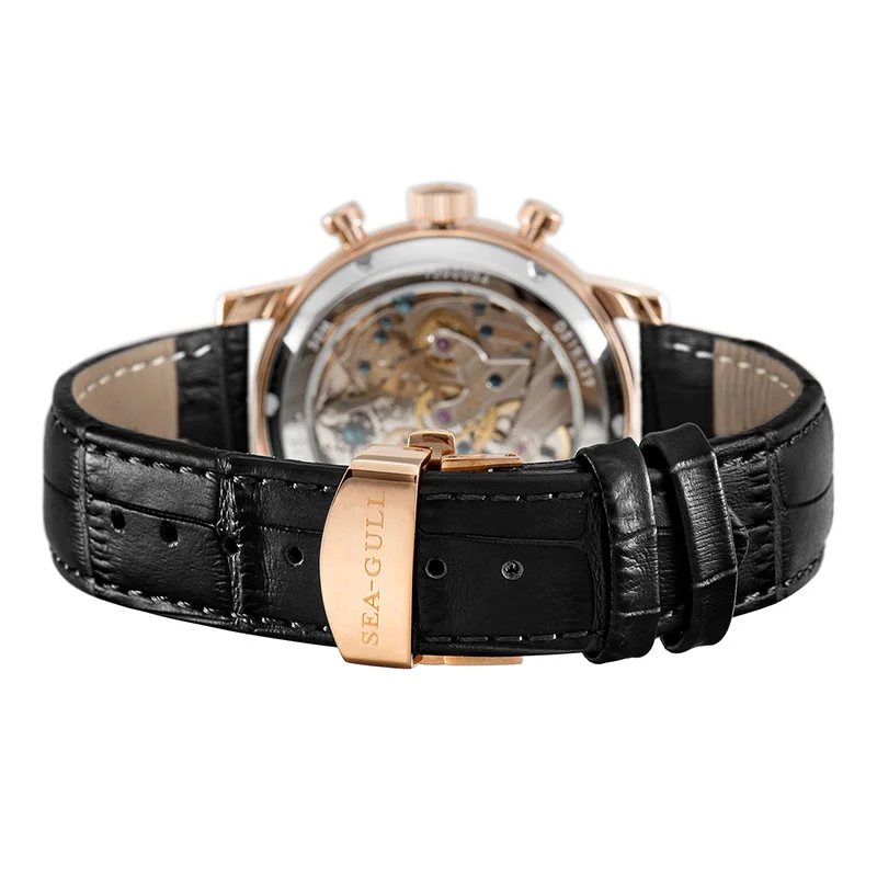 Seagull Men's Watch Multifunctional Chronograph Waterproof Transparent Sapphire Mechanical Men's Watch D519.630 Master Series
Seagull Men's Watch Multifunctional Chronograph Waterproof Transparent Sapphire Mechanical Men's Watch D519.630 Master Series