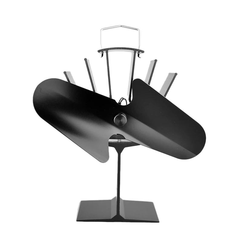 Fireplace 2 Blade Heat Powered Stove Fan Log Wood Burner Eco Friendly Quiet Fan Home Efficient Heat Distribution
Fireplace 2 Blade Heat Powered Stove Fan Log Wood Burner Eco Friendly Quiet Fan Home Efficient Heat Distribution