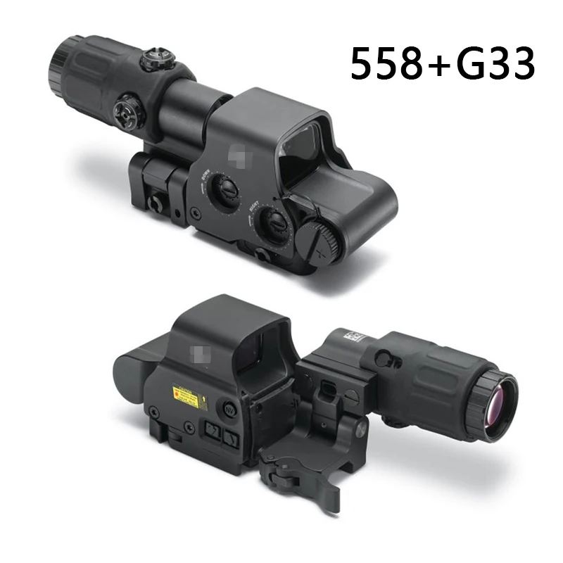 G33 3x увеличительное стекло с переключателем бокового крепления Qd + тактический прицел 558 красная/зеленая точка
G33 3x увеличительное стекло с переключателем бокового крепления Qd + тактический прицел 558 красная/зеленая точка