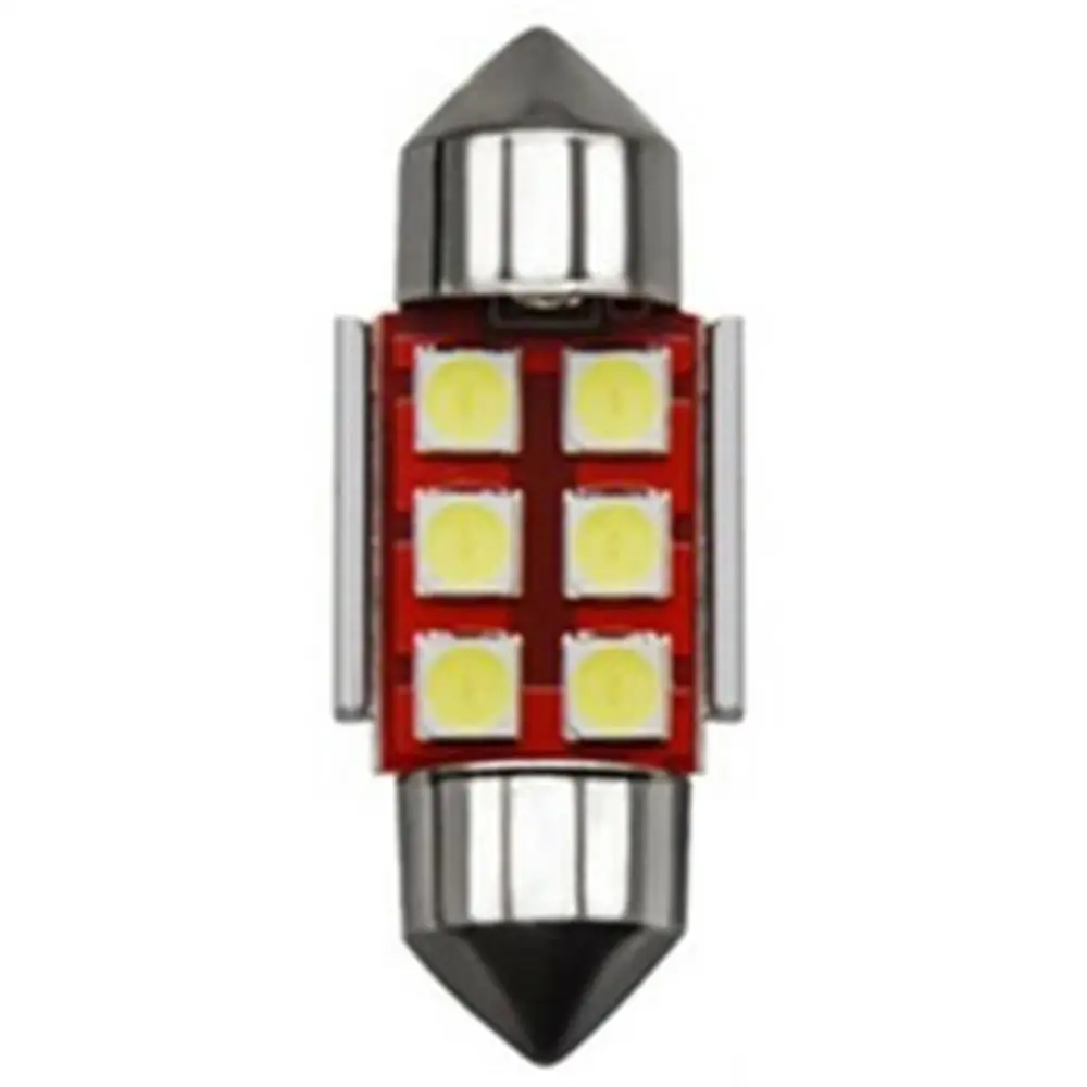 New Vehicle Car LED Double Pointed Reading Light 3030 6SMD 31/36/39/41 Replacement LED Buld Original Universal
New Vehicle Car LED Double Pointed Reading Light 3030 6SMD 31/36/39/41 Replacement LED Buld Original Universal