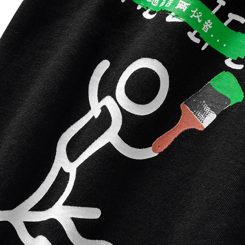 New Cartoon Tide Brand Short-sleeved T-shirt Male Loose Large Size Cotton Graffiti Printing Street Couple T-shirt Men Tops
New Cartoon Tide Brand Short-sleeved T-shirt Male Loose Large Size Cotton Graffiti Printing Street Couple T-shirt Men Tops