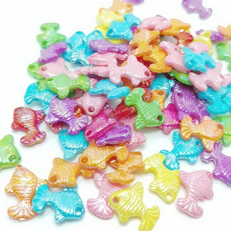 50pcs/Pack 20*17mm Fish Mixed Colors Acrylic Perforation Beads DIY Jewelry Making Earrings Necklace Bracelet Accessories
50pcs/Pack 20*17mm Fish Mixed Colors Acrylic Perforation Beads DIY Jewelry Making Earrings Necklace Bracelet Accessories