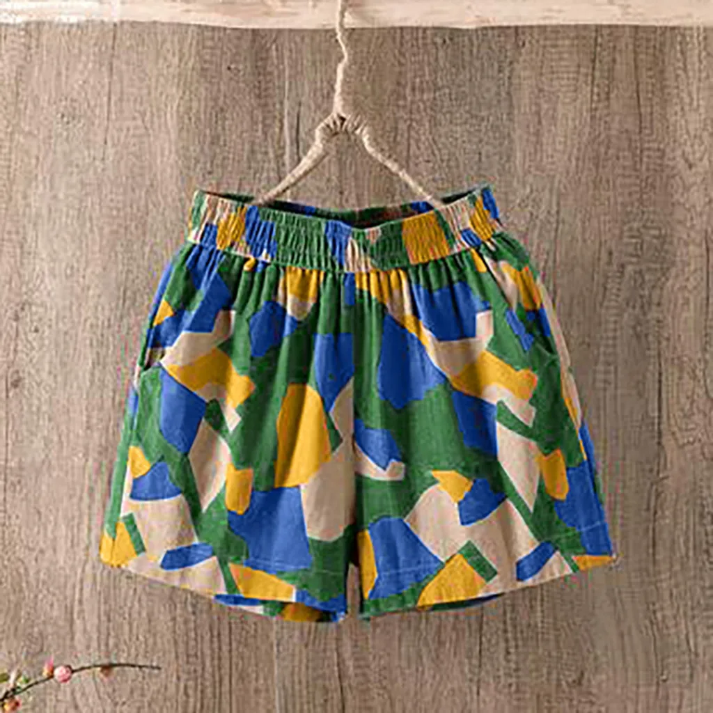 Summer Printed Women Casual Sports Short Pants Gym Workout Waistband Running Jogging Loose Elastic Waist Short Home Comfy Shorts
Summer Printed Women Casual Sports Short Pants Gym Workout Waistband Running Jogging Loose Elastic Waist Short Home Comfy Shorts