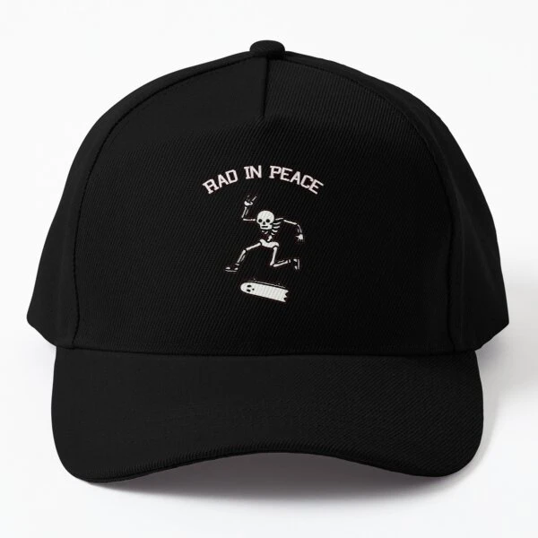 

Funny Official Rad In Peace For Happy Ha Baseball Cap Hat Fish Summer Sport Czapka Solid Color Casquette Spring