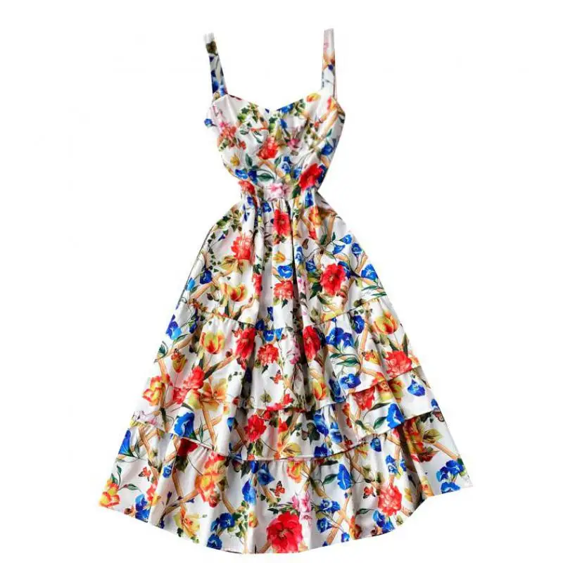 Smlinan Print Floral Vintage Ruffles Dress Women Summer Sleeveless Spaghetti Strap Backless Sexy Club Party Dresses Vestidos
Smlinan Print Floral Vintage Ruffles Dress Women Summer Sleeveless Spaghetti Strap Backless Sexy Club Party Dresses Vestidos
