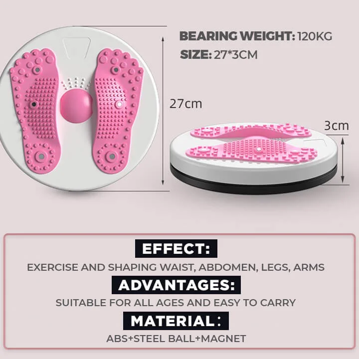 Pull and Twisting Disc Board Twist Boards Foot Massage Plate Twister Exercise Gear Workout Home Gym Body Building Fitness Equipm
Pull and Twisting Disc Board Twist Boards Foot Massage Plate Twister Exercise Gear Workout Home Gym Body Building Fitness Equipm