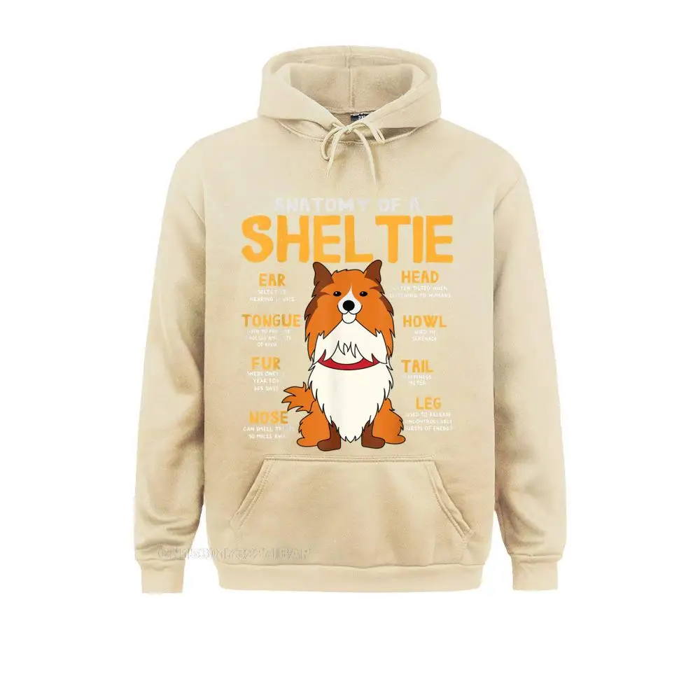 Толстовка Sheltie Shetland с изображением анатомии овчины смешная собака мама папа