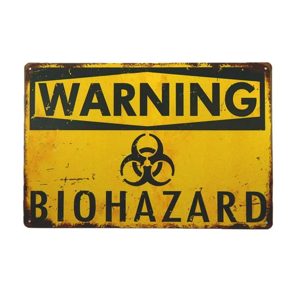 Beware Of Zombies Tin Sign art wall decoration,vintage aluminum retro metal sign
Beware Of Zombies Tin Sign art wall decoration,vintage aluminum retro metal sign