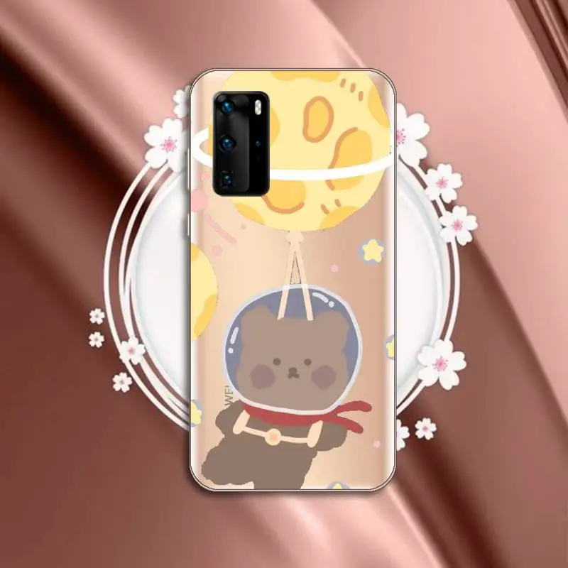 Cute Cartoon Astronaut Planet Phone Case Transparent for Huawei P honor 8 10i 20 30 40 smart 2019
Cute Cartoon Astronaut Planet Phone Case Transparent for Huawei P honor 8 10i 20 30 40 smart 2019