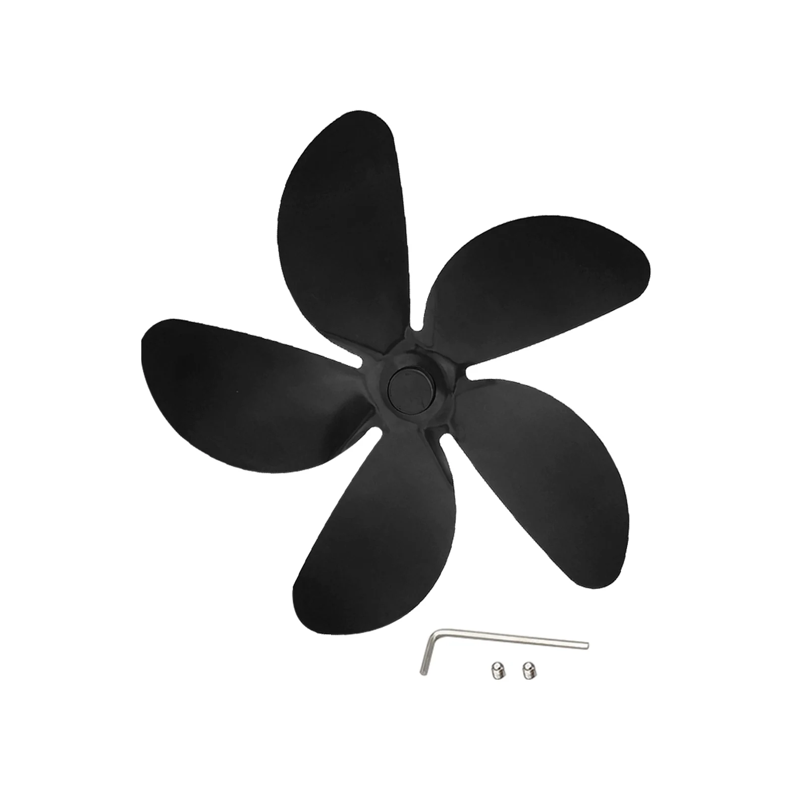 Fittings 18cm Practical With Screws Home Black Fireplace Fan Blade Accessories Aluminum Alloy Repair 5-Blade Replacement Parts
Fittings 18cm Practical With Screws Home Black Fireplace Fan Blade Accessories Aluminum Alloy Repair 5-Blade Replacement Parts