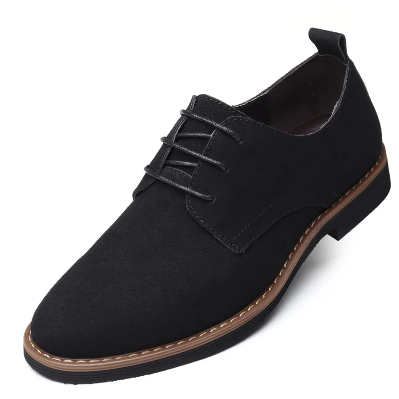 Brand Fashion New Flock Men Dress Shoes Flats Oxford Man Casual Shoes Lace Up for Work Male Loafers Plus Size 39-48
Brand Fashion New Flock Men Dress Shoes Flats Oxford Man Casual Shoes Lace Up for Work Male Loafers Plus Size 39-48