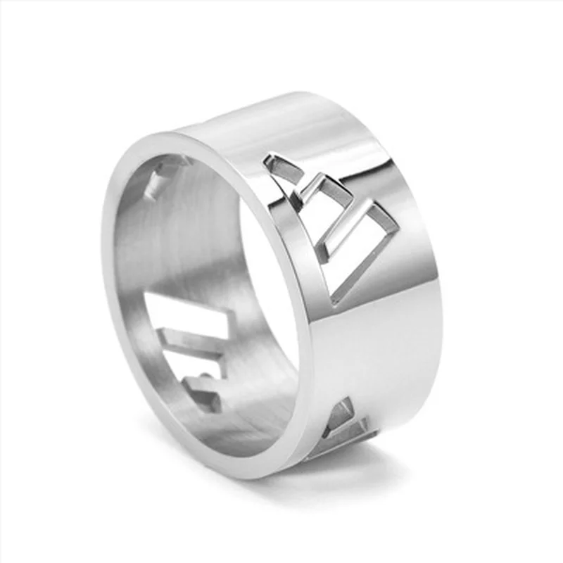 2021 AD Retro Domineering Hip-hop Personality Street Style Titanium Steel Hollow Ring Men and Women Ring Gift Wholesale
2021 AD Retro Domineering Hip-hop Personality Street Style Titanium Steel Hollow Ring Men and Women Ring Gift Wholesale