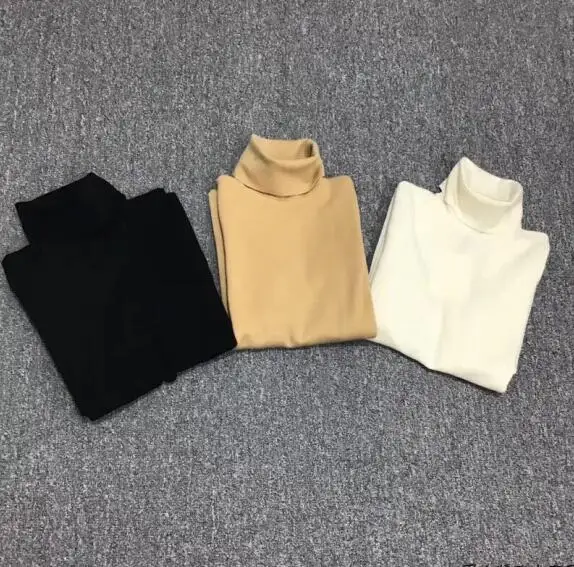 Woman Knit Turtleneck Sweater 100% Wool Warm Bottom Solid White Black Brown Pullover Top For Autumn Winter
Woman Knit Turtleneck Sweater 100% Wool Warm Bottom Solid White Black Brown Pullover Top For Autumn Winter