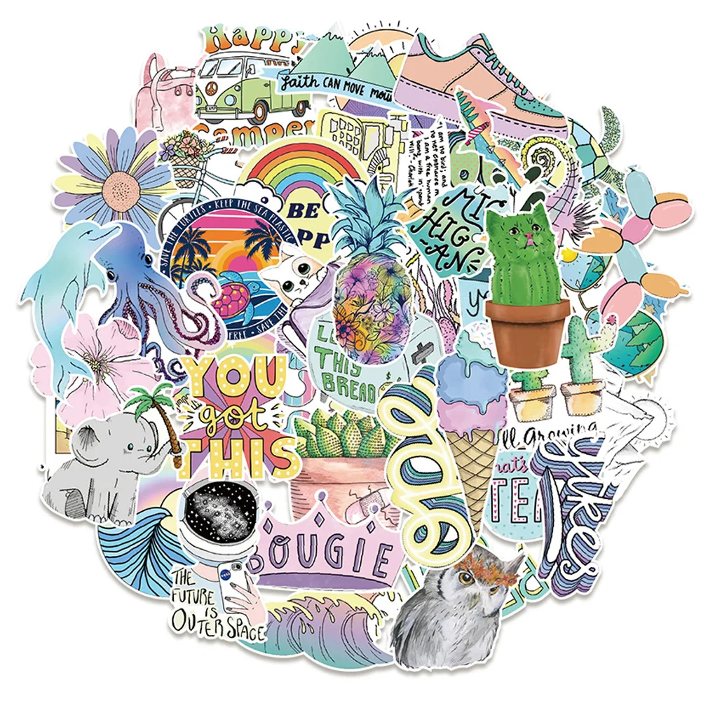 10/30/50PCS Happy Vsco Cartoon Graffiti Waterproof Sticker Suitcase Notebook Refrigerator SkateboardStationeryBoxHelmetWholesale
10/30/50PCS Happy Vsco Cartoon Graffiti Waterproof Sticker Suitcase Notebook Refrigerator SkateboardStationeryBoxHelmetWholesale
