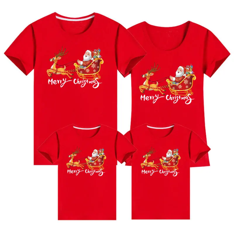 Christmas Matching Family Outfits Mommy Daddy And Me Clothes T-shirt Mother And Daughter 2020 New Family Matching Clothes
Christmas Matching Family Outfits Mommy Daddy And Me Clothes T-shirt Mother And Daughter 2020 New Family Matching Clothes