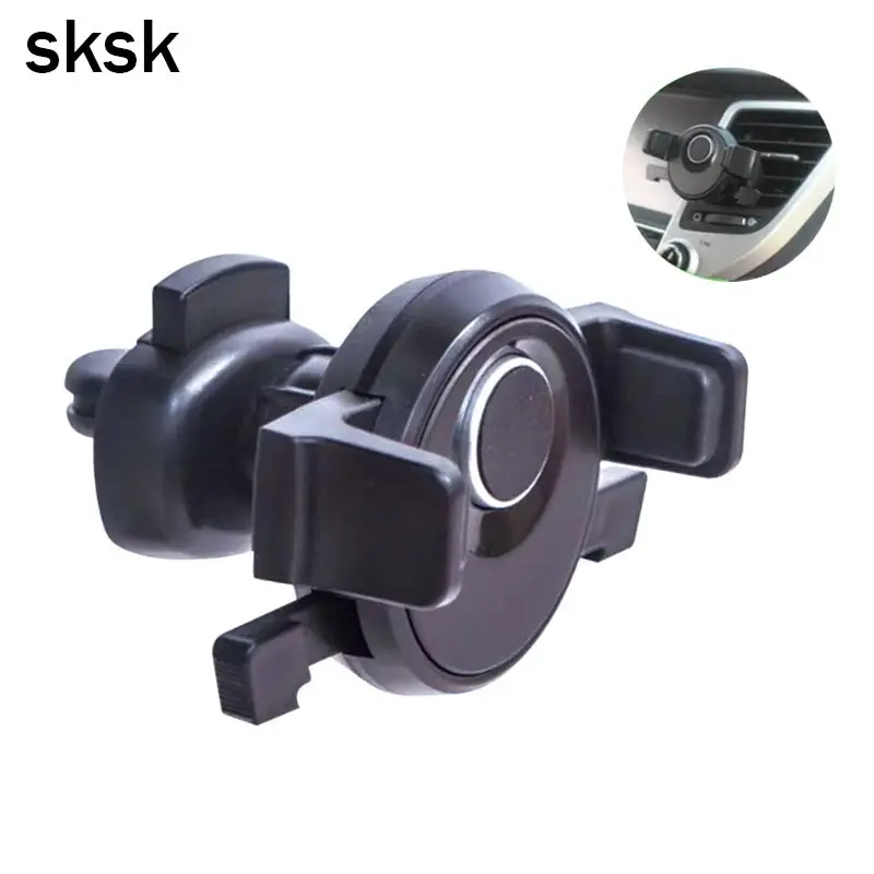 SKSK Universal 360 Adjustable Auto Clip Car Air Vent Mobile Phone Holder for Car Cd Slot Stand for iPhone Samsung Xiaomi
SKSK Universal 360 Adjustable Auto Clip Car Air Vent Mobile Phone Holder for Car Cd Slot Stand for iPhone Samsung Xiaomi