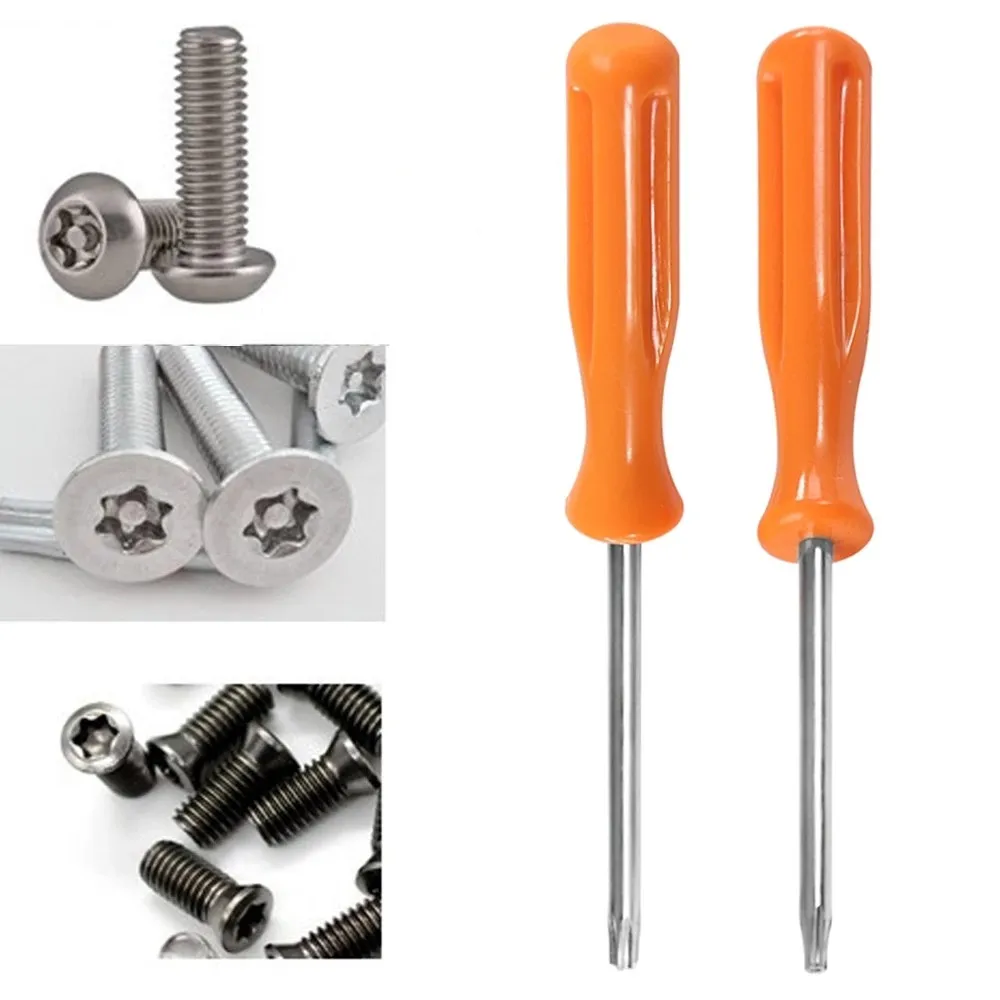 2 Pcs Torx T6/T8 Security Opening Screwdriver Tool For Console Special Screwdriver Repair Parts Hand Tools
2 Pcs Torx T6/T8 Security Opening Screwdriver Tool For Console Special Screwdriver Repair Parts Hand Tools