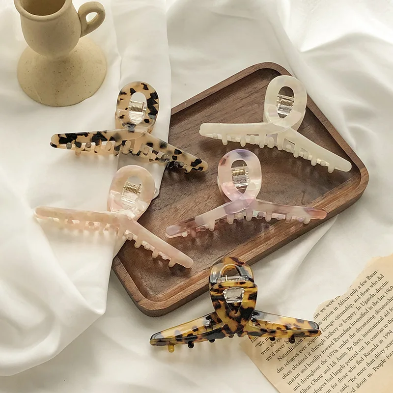 Women's Hair Pins Claw Geometric Hollow Leopard Print Acetate Hairpins Women's Hair Accessories Headdress Accessories
Women's Hair Pins Claw Geometric Hollow Leopard Print Acetate Hairpins Women's Hair Accessories Headdress Accessories