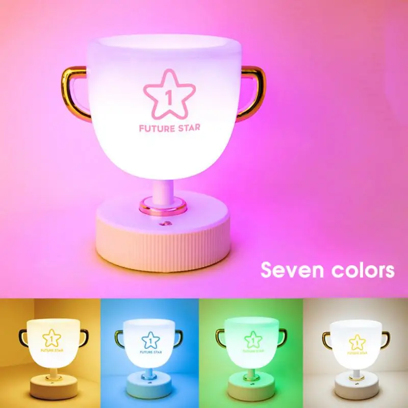 Multifunctional Trophy Night Light Pen Holder Table Lamp Desktop Reading Night Light Learning Bedroom Bedside Atmosphere Lamp
Multifunctional Trophy Night Light Pen Holder Table Lamp Desktop Reading Night Light Learning Bedroom Bedside Atmosphere Lamp