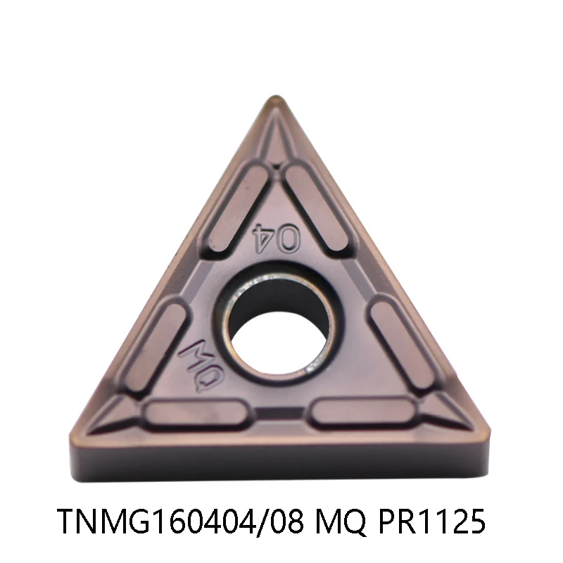 

100% Original TNMG 160404 160408 TNMG160404MQ TNMG160408MQ PR1125 TNMG160404 TNMG160408 MQ Carbide Inserts Lathe Cutter CNC