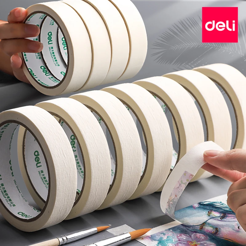 Deli Art Drawing Masking tape School Students Drawing Sketching Artistic creation Masked paper tape White Color 15/20/24/36mm
Deli Art Drawing Masking tape School Students Drawing Sketching Artistic creation Masked paper tape White Color 15/20/24/36mm