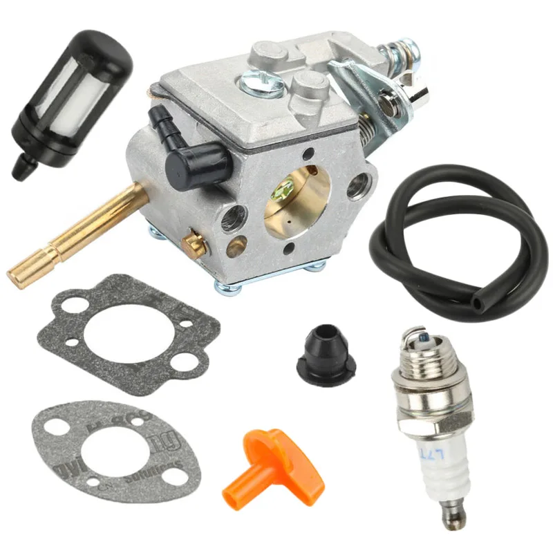For Walbro WT-45 Carburetor kit Fuel Line Spark Plug Tools Trimmer FS81 FS106 BR400 For Stihl FS48
For Walbro WT-45 Carburetor kit Fuel Line Spark Plug Tools Trimmer FS81 FS106 BR400 For Stihl FS48