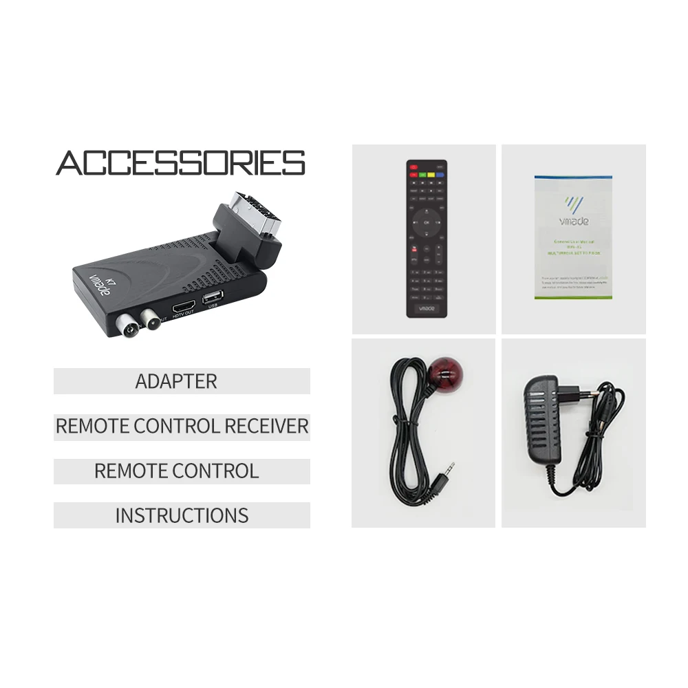 2020 Vmade DVB T2 Digital TV Receiver HEVC/H.265 HD TV Decoder MPEG TV Tuner Support Cast screen Youtube Spain Italy France New
2020 Vmade DVB T2 Digital TV Receiver HEVC/H.265 HD TV Decoder MPEG TV Tuner Support Cast screen Youtube Spain Italy France New