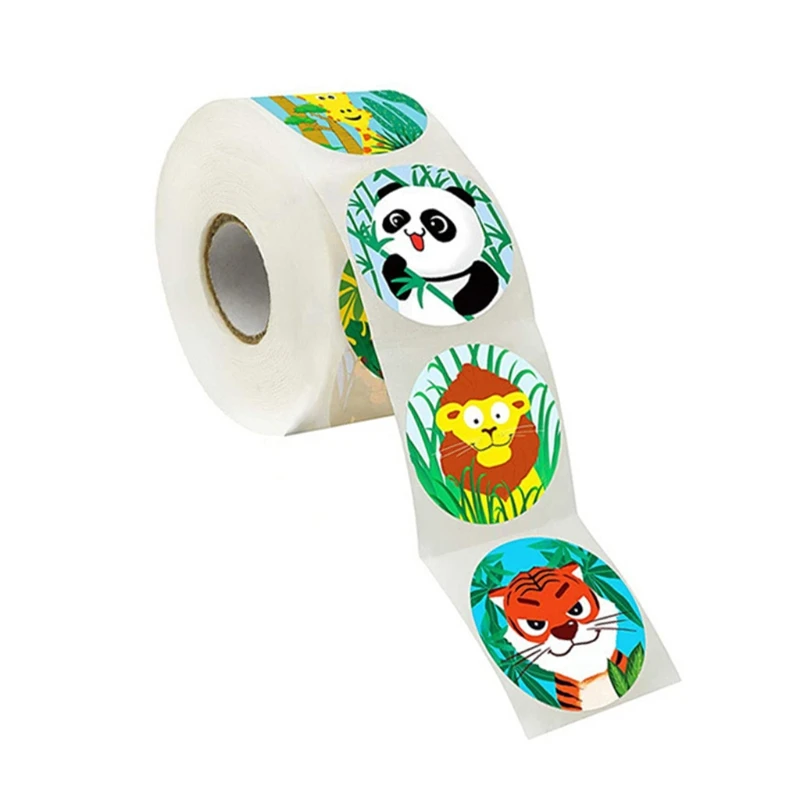 1 Roll Cartoon Animal Stickers Adhesive Tape Child Teacher Reward Sticker Gifts
1 Roll Cartoon Animal Stickers Adhesive Tape Child Teacher Reward Sticker Gifts