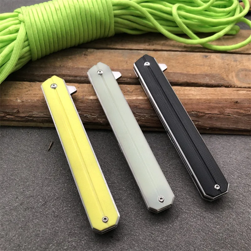 For Commander G10 Handle Outdoor Folding Knife Portable Folding Knife for Protection In The Field Edc
For Commander G10 Handle Outdoor Folding Knife Portable Folding Knife for Protection In The Field Edc
