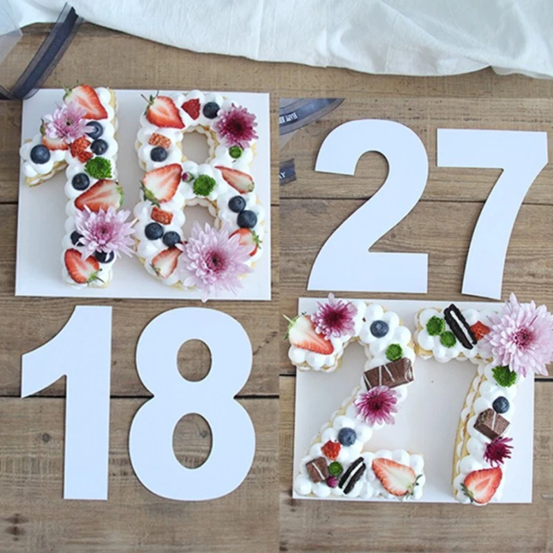 Numbers Cake Design Molds Arabic Number Digit Pastry Mould Decoration 0-9 Silicone Form For Baking Pan Birthday
Numbers Cake Design Molds Arabic Number Digit Pastry Mould Decoration 0-9 Silicone Form For Baking Pan Birthday