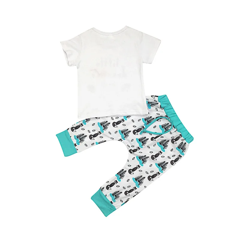 Newborn Baby Clothes Infant Set Little Dreamer Print Fox Cartoon White Tops+Long Pants 2pcs/Set 1 2Year Baby Costume
Newborn Baby Clothes Infant Set Little Dreamer Print Fox Cartoon White Tops+Long Pants 2pcs/Set 1 2Year Baby Costume