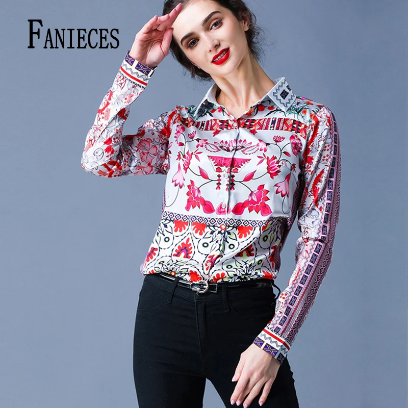 Женская офисная блузка с длинным рукавом, элегантная модельная рубашка с принтом, лето-осень
Женская офисная блузка с длинным рукавом, элегантная модельная рубашка с принтом, лето-осень