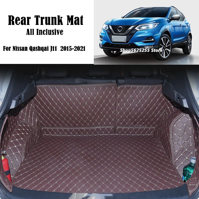 Trunk Mat For Nissan Qashqai J11 2020 2015 - 2021 Accessories All Inclusive Cargo Boot Liner Tray Case Carpet Waterproof 
Trunk Mat For Nissan Qashqai J11 2020 2015 - 2021 Accessories All Inclusive Cargo Boot Liner Tray Case Carpet Waterproof