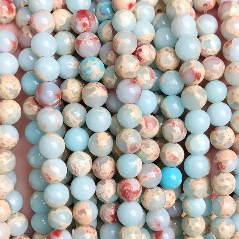 Natural Shoushan Snakeskin Blue Stone Round Beads For Jewelry Making 4/6/8/10/12mm Spacer Beads Diy Bracelet Accessories 15inche
Natural Shoushan Snakeskin Blue Stone Round Beads For Jewelry Making 4/6/8/10/12mm Spacer Beads Diy Bracelet Accessories 15inche