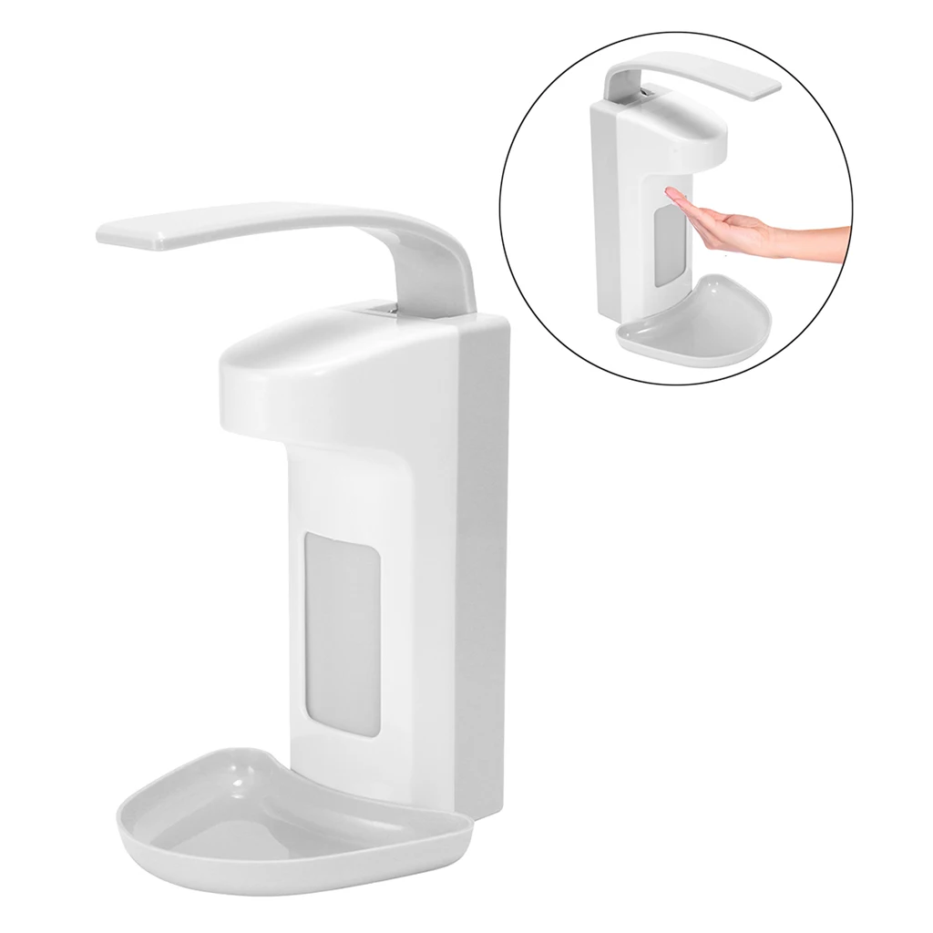 Wall-Mount Liquid Soap Dispenser Hand Touch Pump Elbow Press Pump Hand Sanitizer Dispenser for Kitchen and Bathroom Shower Soap
Wall-Mount Liquid Soap Dispenser Hand Touch Pump Elbow Press Pump Hand Sanitizer Dispenser for Kitchen and Bathroom Shower Soap