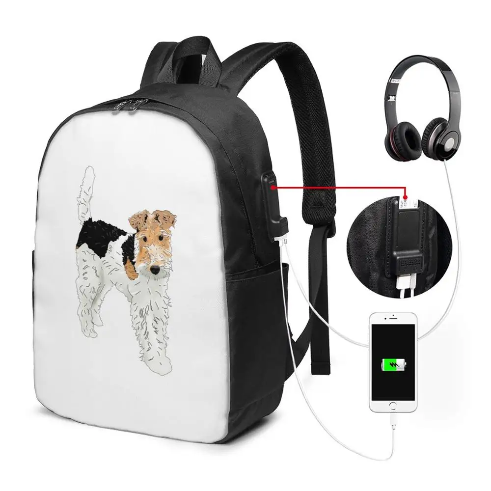 Wire Fox Terrier Backpack Wire Fox Terrier Backpacks Shopping Multi Purpose Bag High quality Student Bags
Wire Fox Terrier Backpack Wire Fox Terrier Backpacks Shopping Multi Purpose Bag High quality Student Bags
