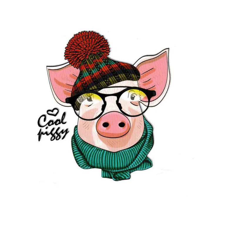 Cute Cartoon Pig Washable T-Shirts Iron On Transfer Print Transfer Thermal Stickers Patches For Clothes
Cute Cartoon Pig Washable T-Shirts Iron On Transfer Print Transfer Thermal Stickers Patches For Clothes